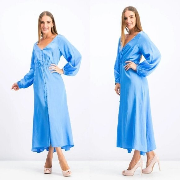 Free People Later Days Midi Dress Sz 0 NWOT $128 - Picture 12 of 15